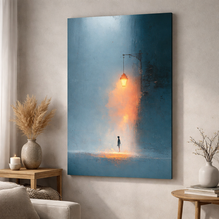 Solitary Light Canvas