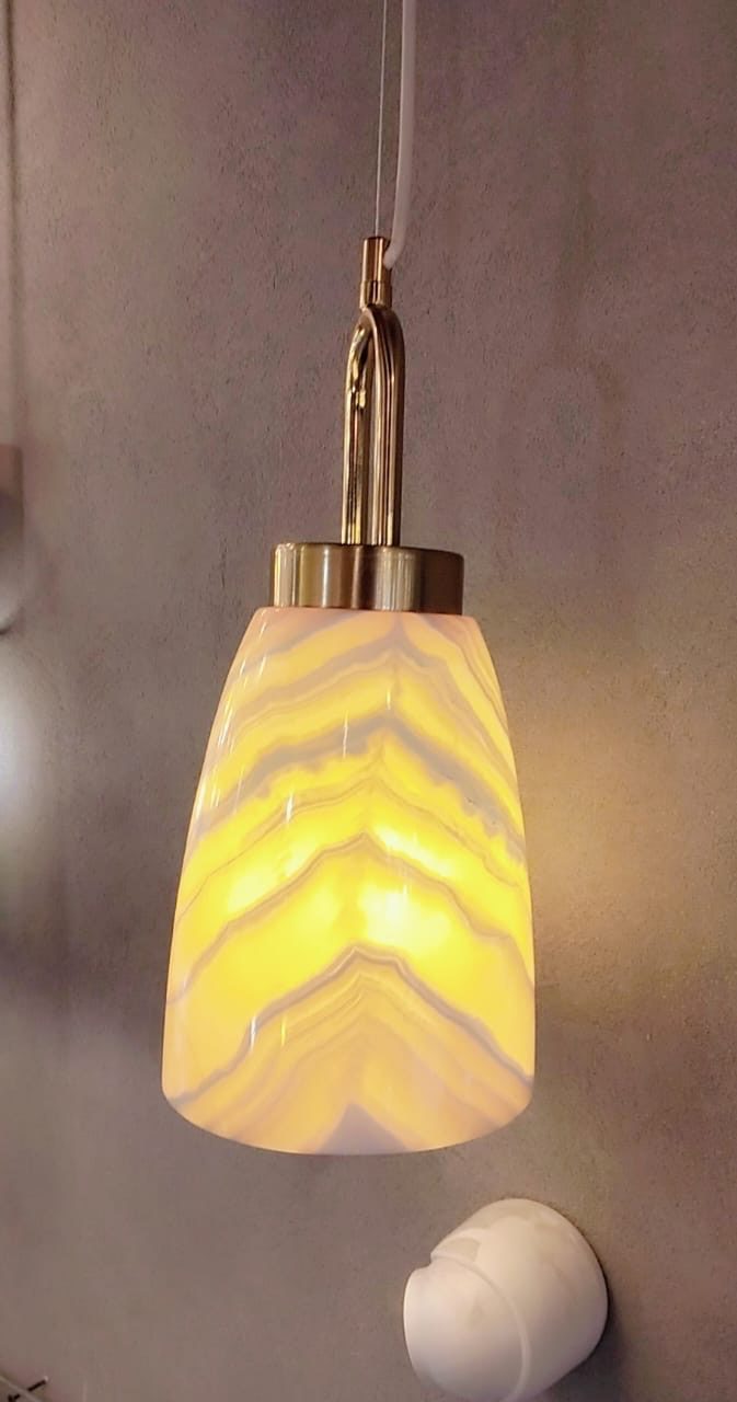 Golden Alabaster Mini Pendant