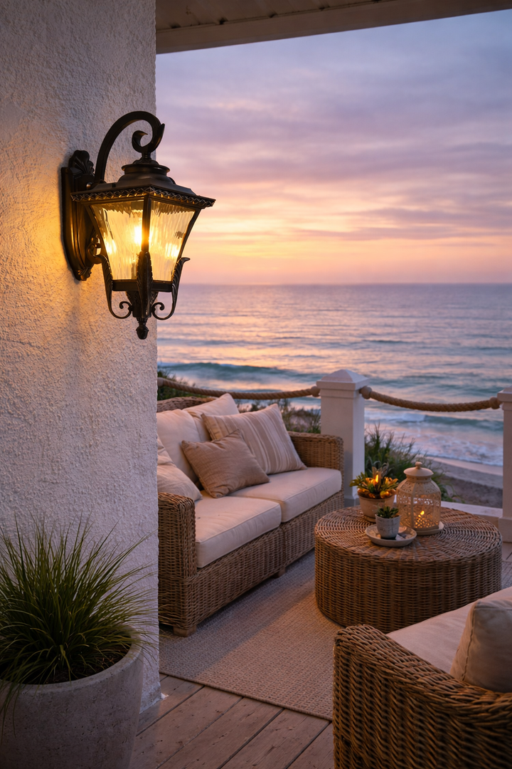 Outdoor Wall Lantern Light