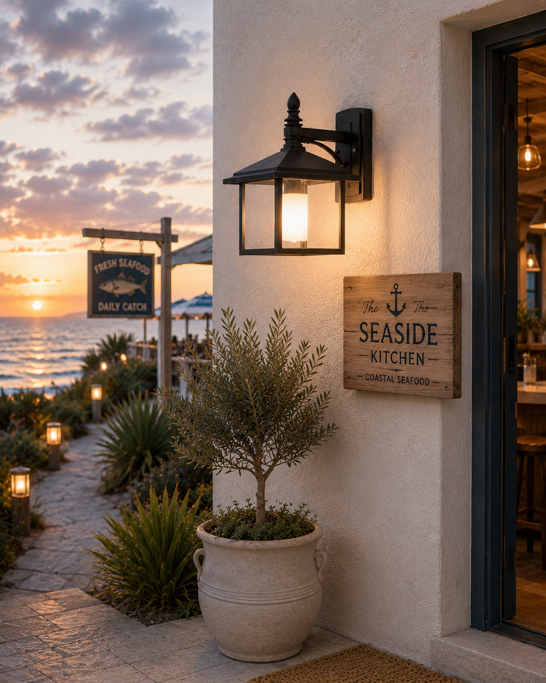 Harbor Outdoor Wall Lantern