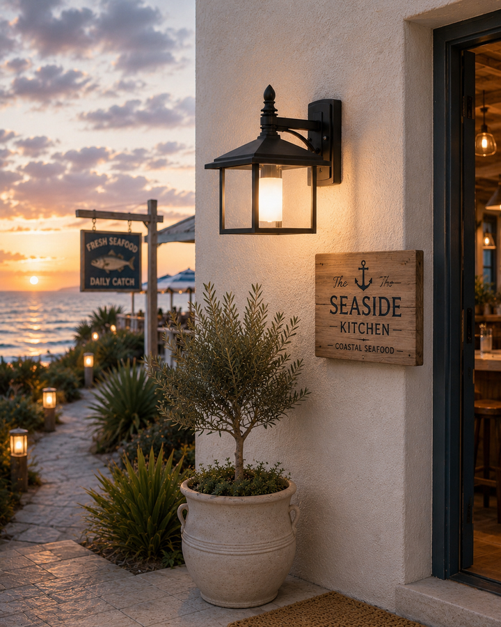 Harbor Outdoor Wall Lantern