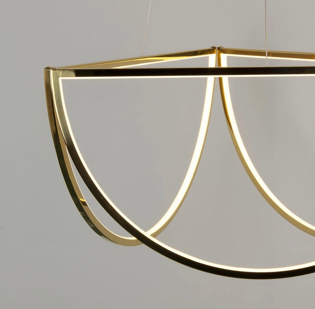 Modern LED Ring Chandelier