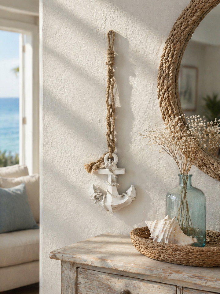 Anchor Rope Wall Decor
