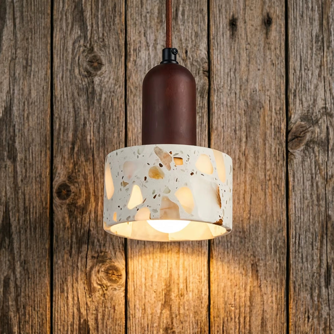 Speckled Terrazzo Pendant Light