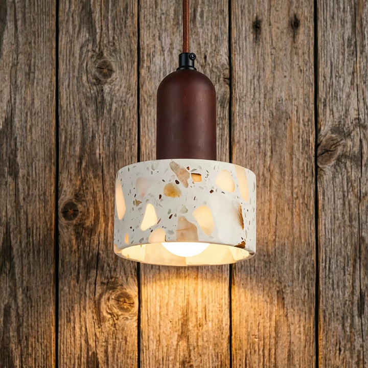 Speckled Terrazzo Pendant Light