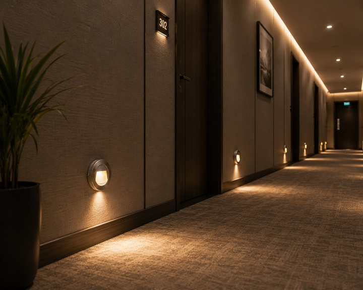 Luna Step Wall Light For Outdoor and Indoor applications