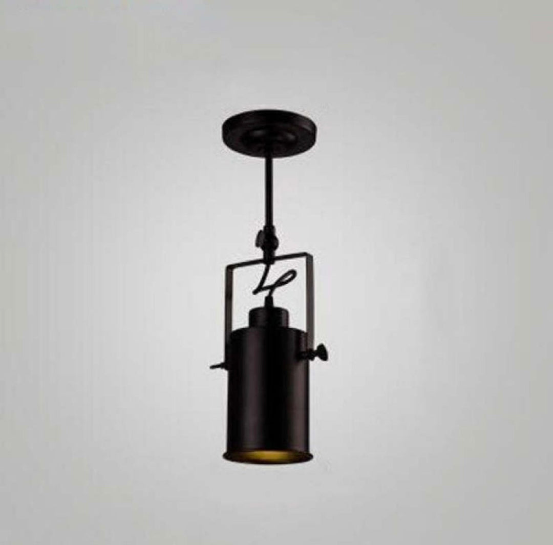 Industrial Track Lighting with Adjustable Spotlights