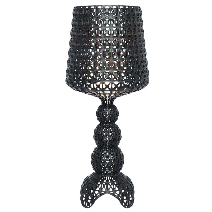 Decorative Table Lamp with Colorful Mesh Design