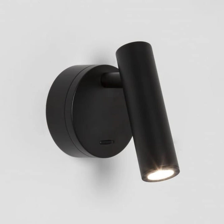 Modern Black Wall Sconce for Bedroom or Living Room