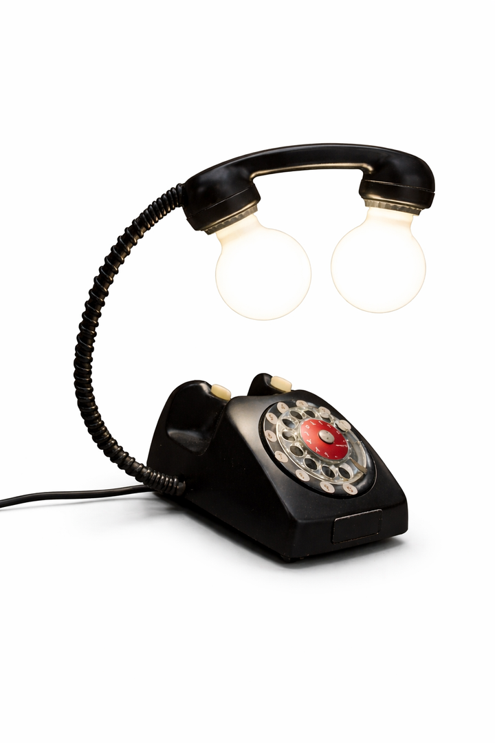 Retro Telephone Table Lamp