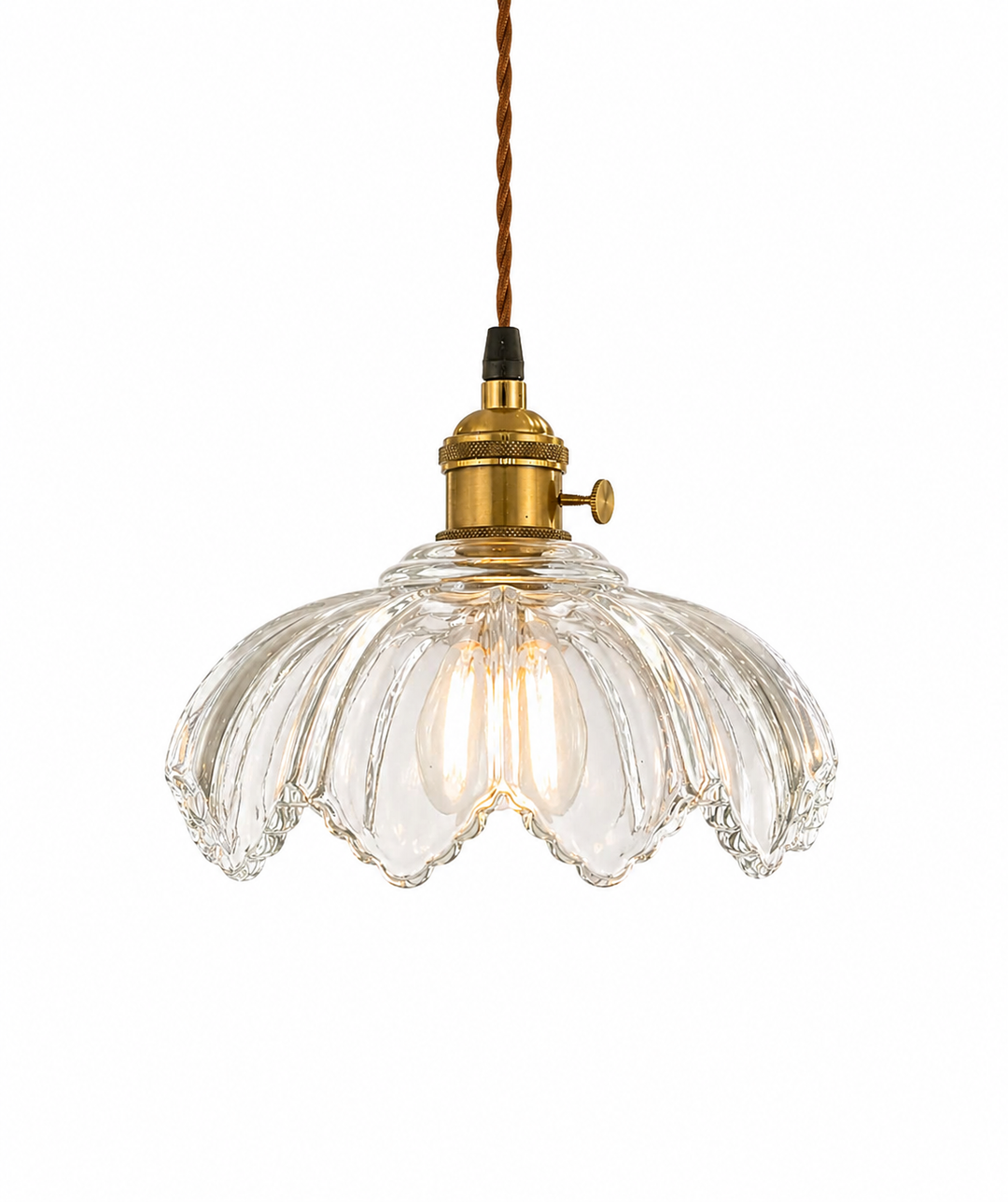 Antique-Style Glass Pendant