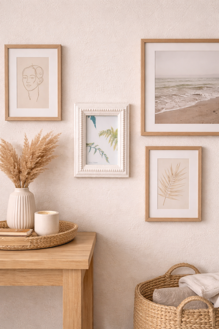 Classic White Decorative Photo Frame