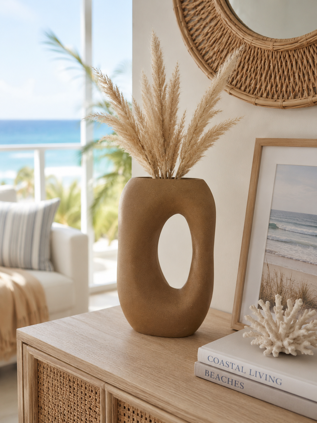 Abstract Hollow Vase