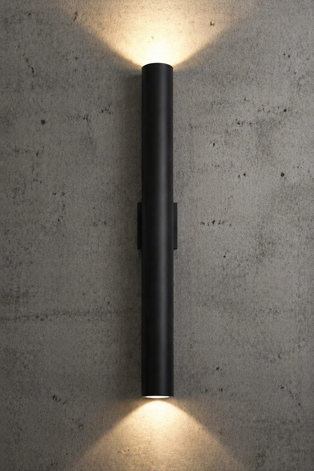 Slim Black Wall Sconce