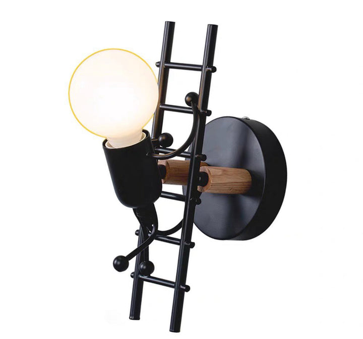 Creative Wall Light with Ladder Design