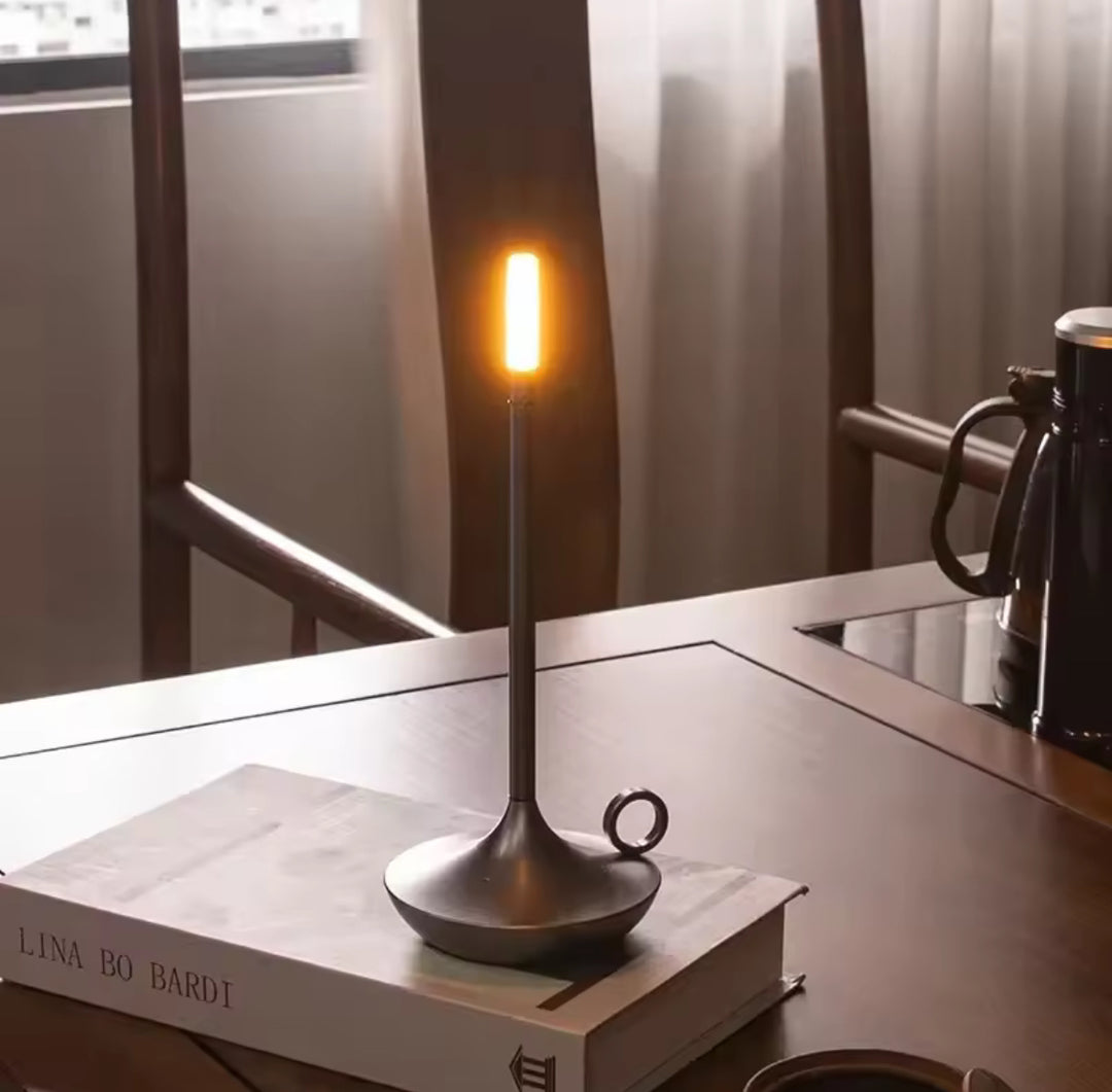 ALADDIN’s Rechargeable Black Table Lamp