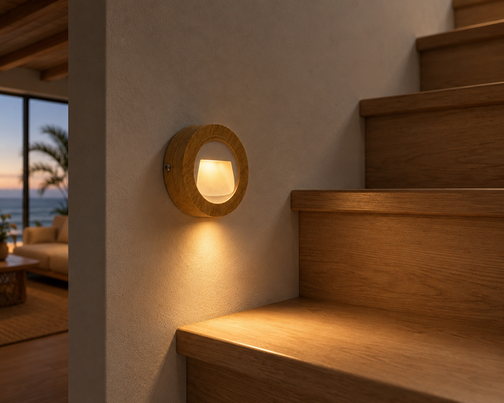 Luna Step Wall Light For Outdoor and Indoor applications