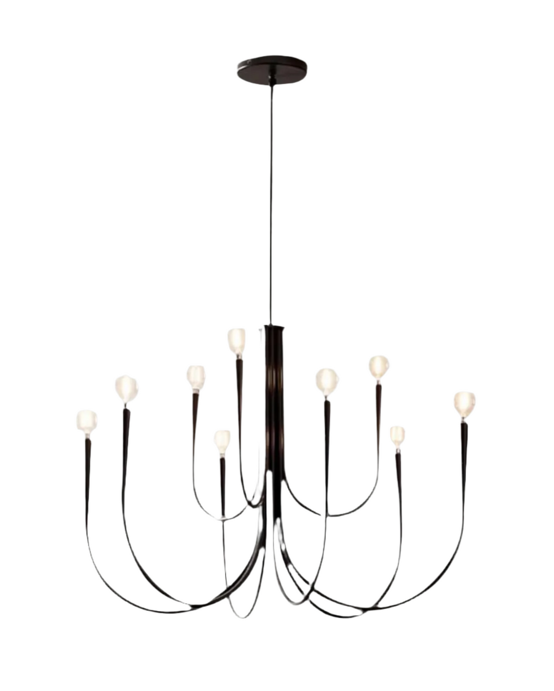 Black 6-Light Chandelier