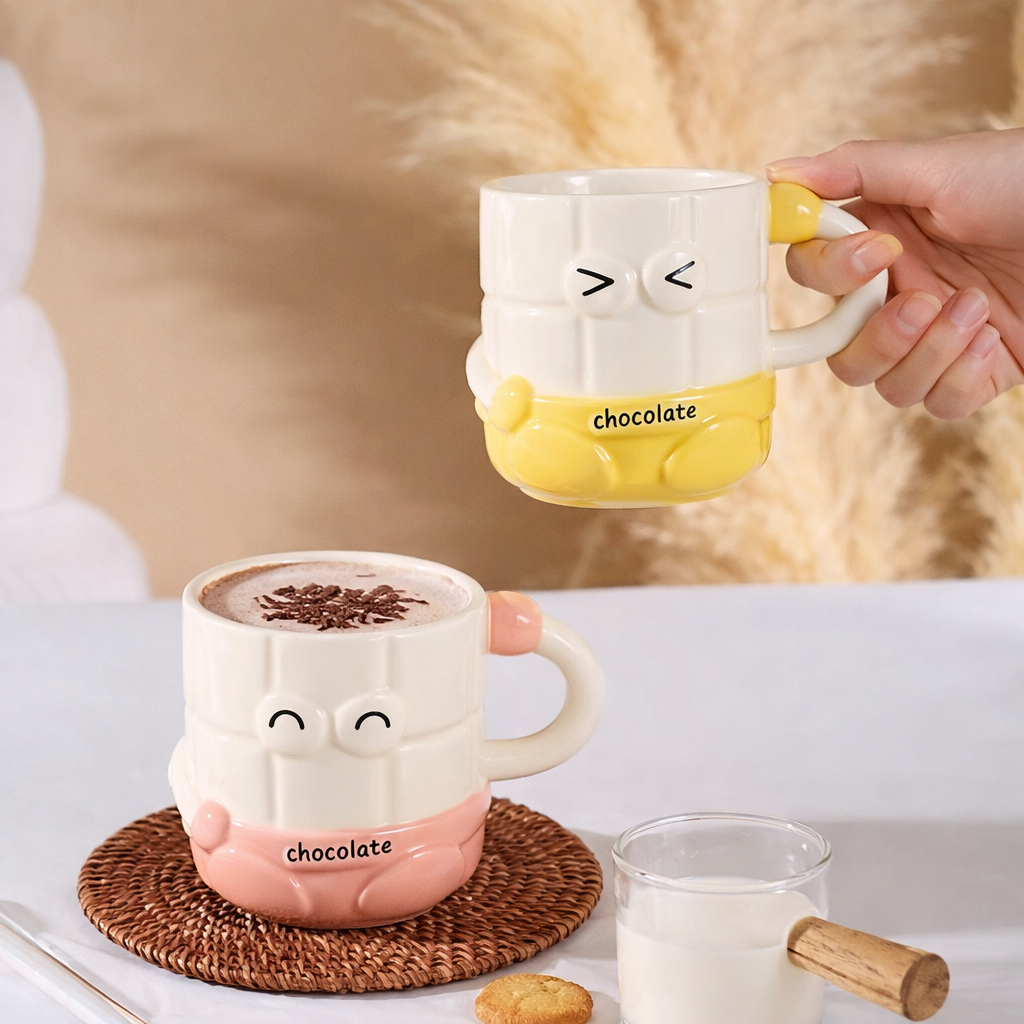 Cute Ceramic Chocolate Mugs