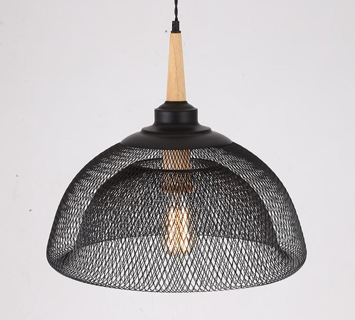 Industrial Pendant Lights with Wire Mesh Shades (Multiple Styles)