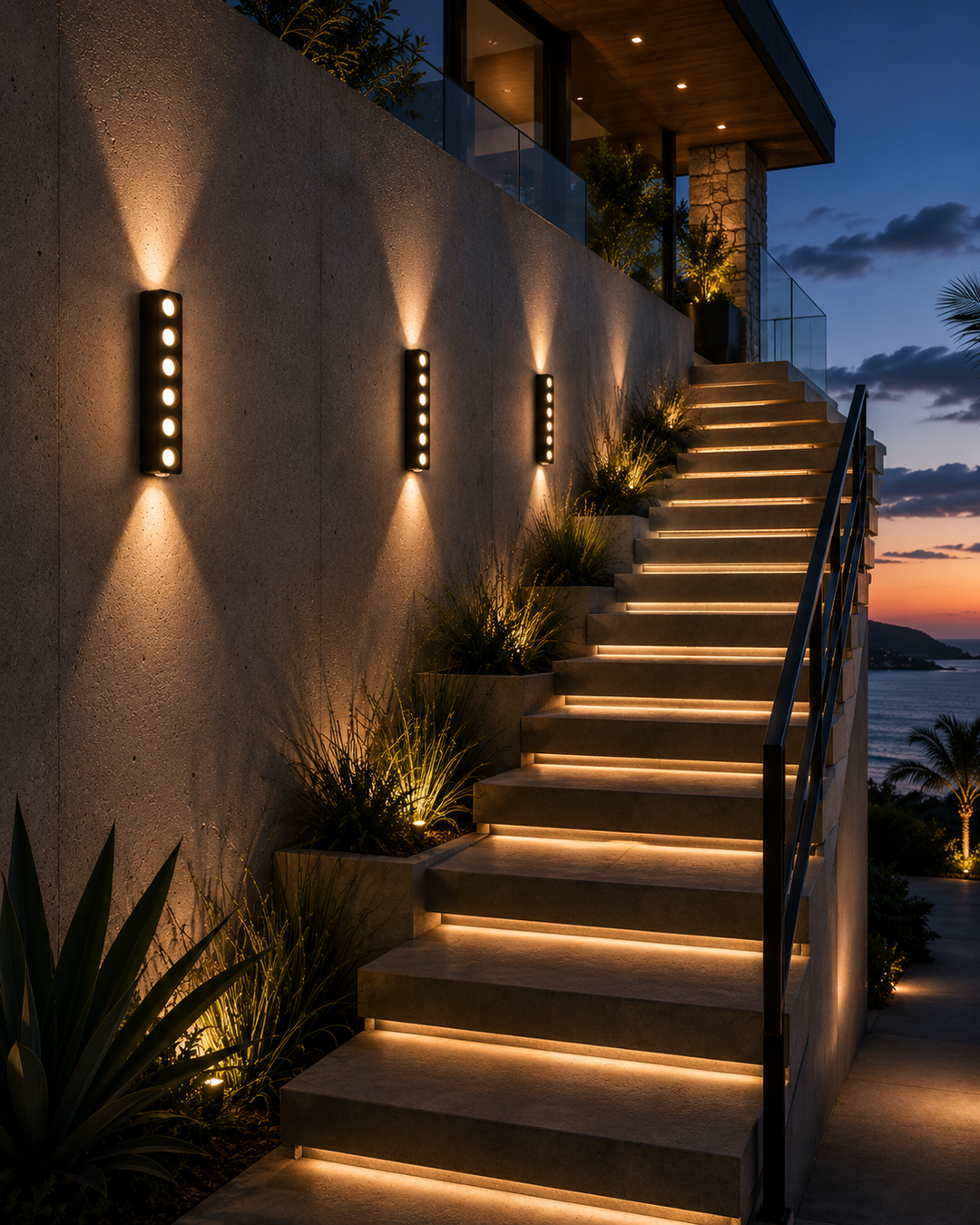 Linear Beam Wall Light