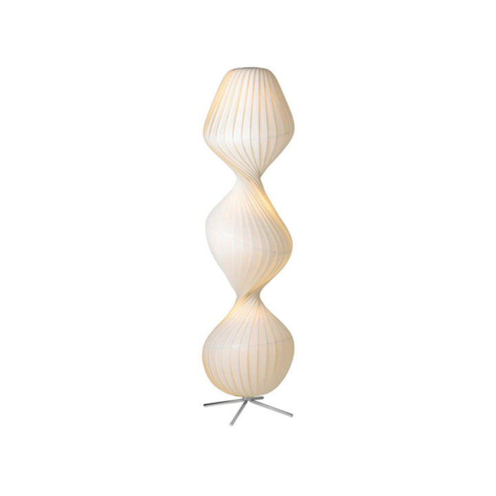 Modern TWIST Sculptural Pendant & floor Light