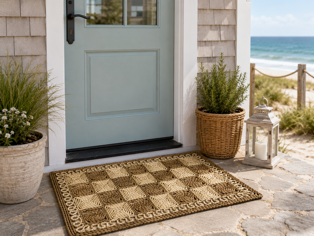 Checker Woven Doormat