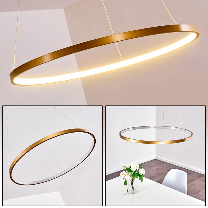 Modern Circular LED Pendant Light