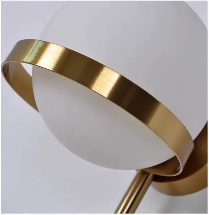 Modern Gold Globe Wall Sconce