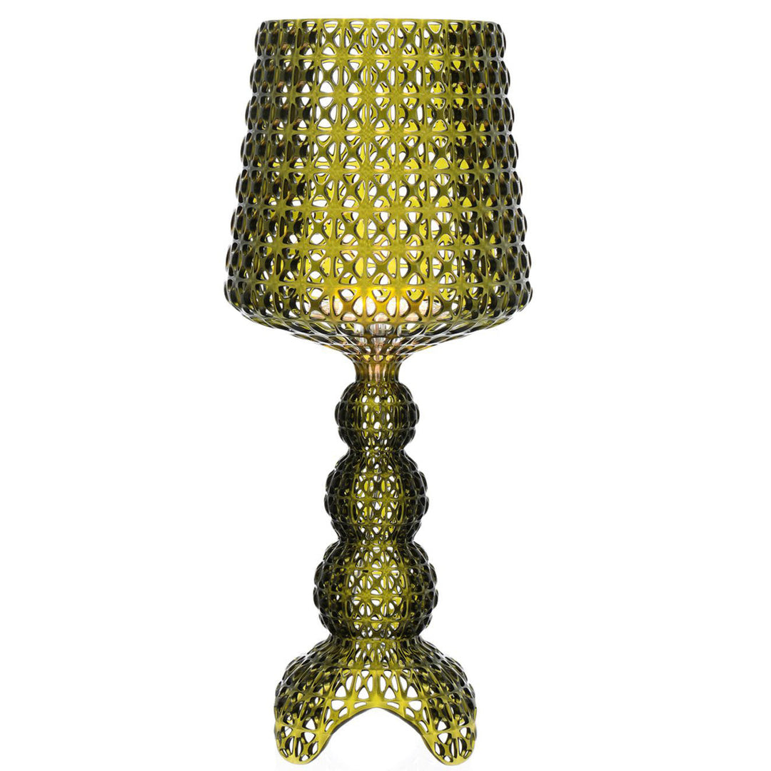 Decorative Table Lamp with Colorful Mesh Design