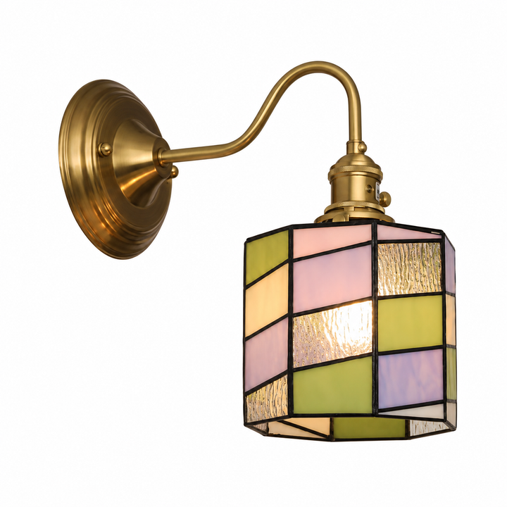 Mosaic Pastel Tiffany Pendant