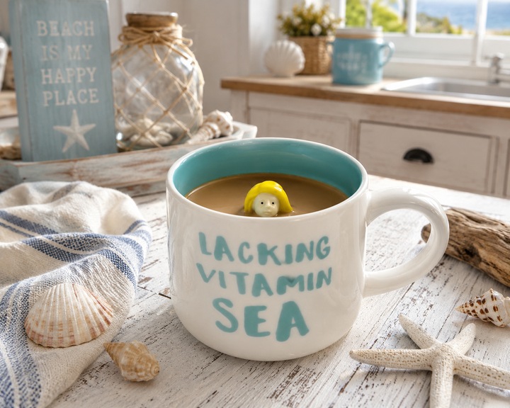 Mermaid Surprise Ceramic Mug
