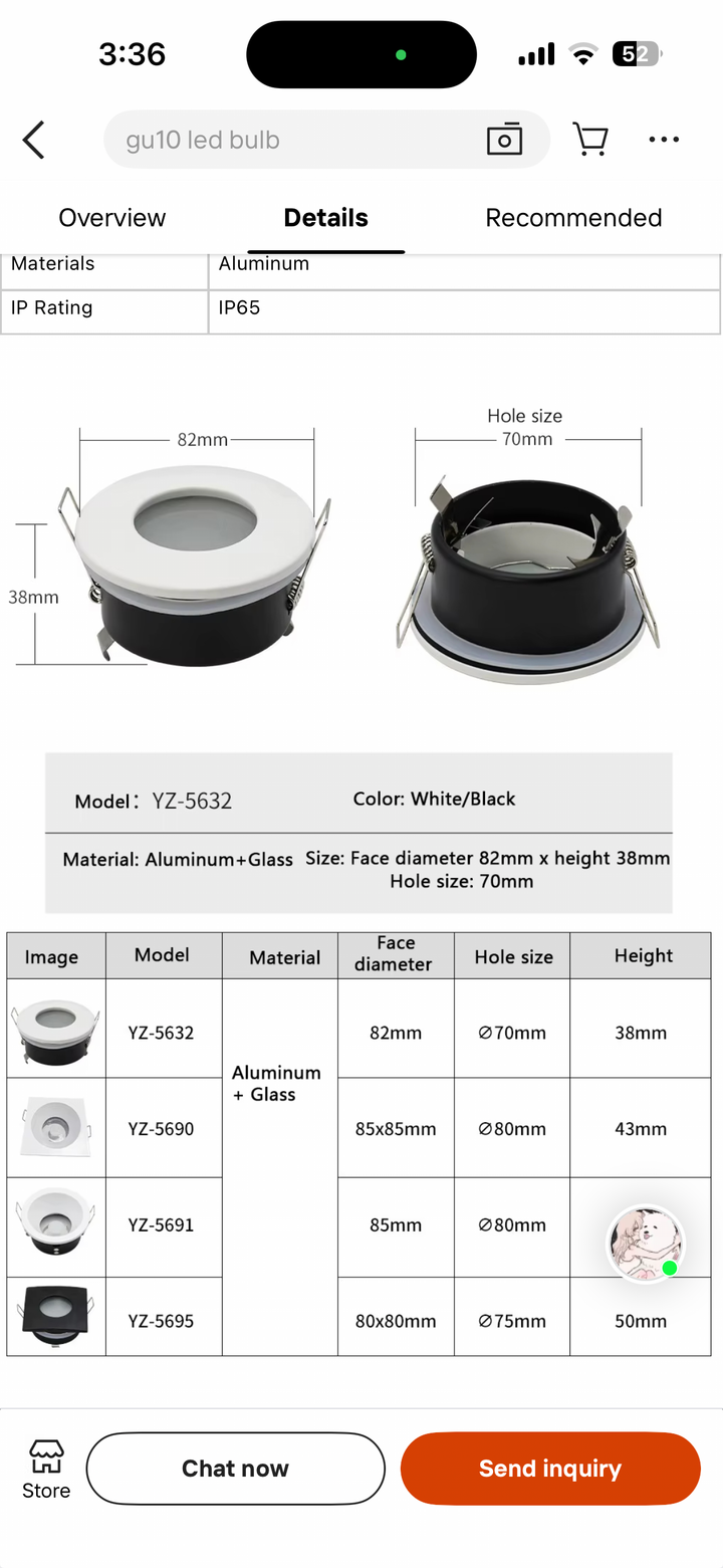 AquaShield IP65 Downlight