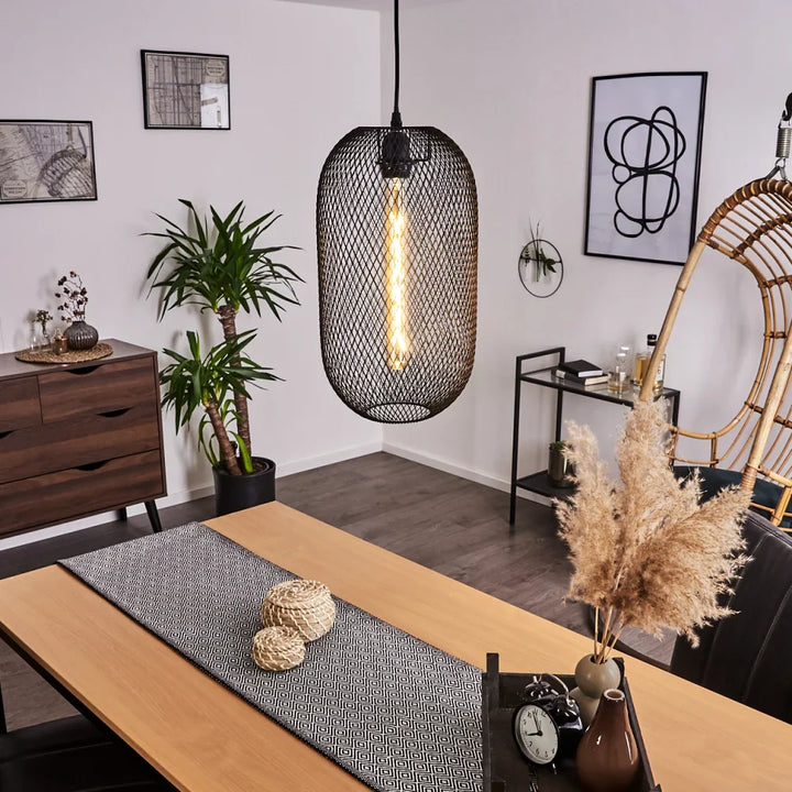 Industrial Mesh Pendant Light