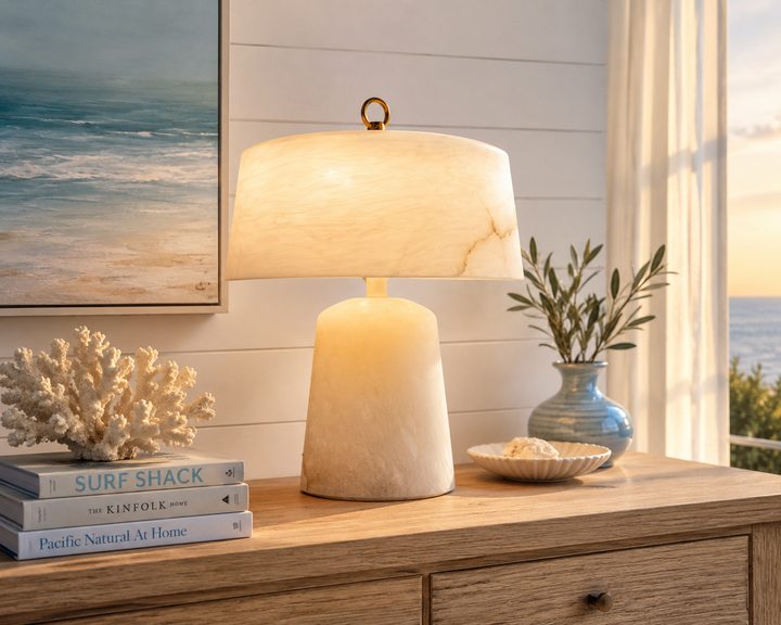 Spanish Alabaster Table Lamp