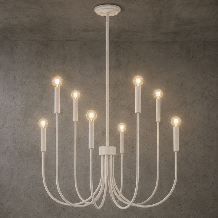 Black - Brass - Chrome- white  color Chandelier