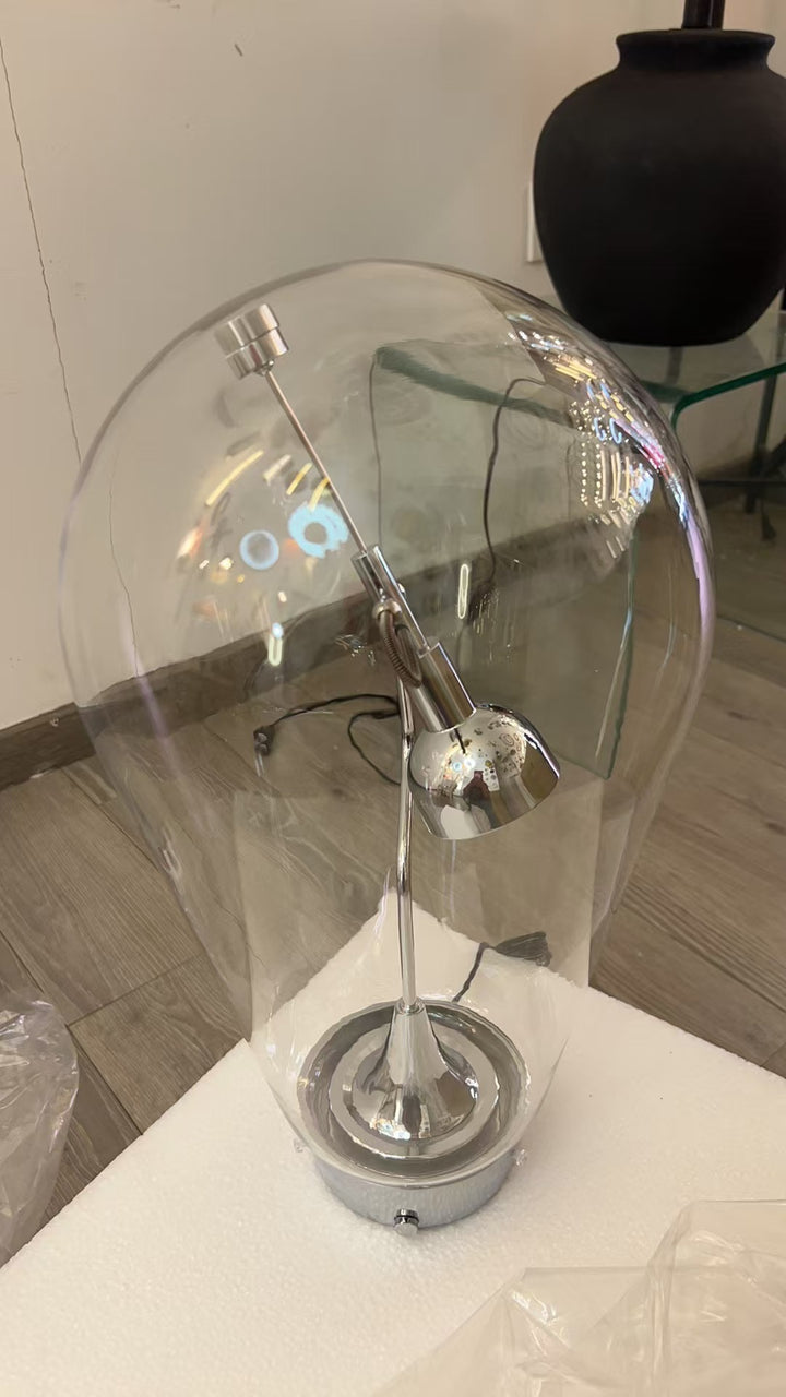 Modern Glass Dome Table Lamp