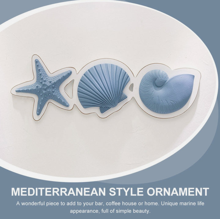 Coastal Seashell & Starfish Wall Decor
