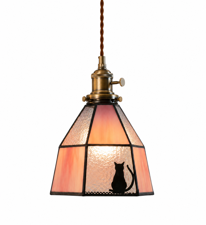 Cat Silhouette Pendant Light
