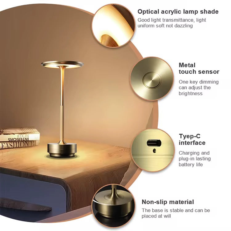 Modern LED rechargeable Table Lamps