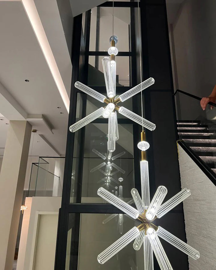 Modern Sputnik Chandelier