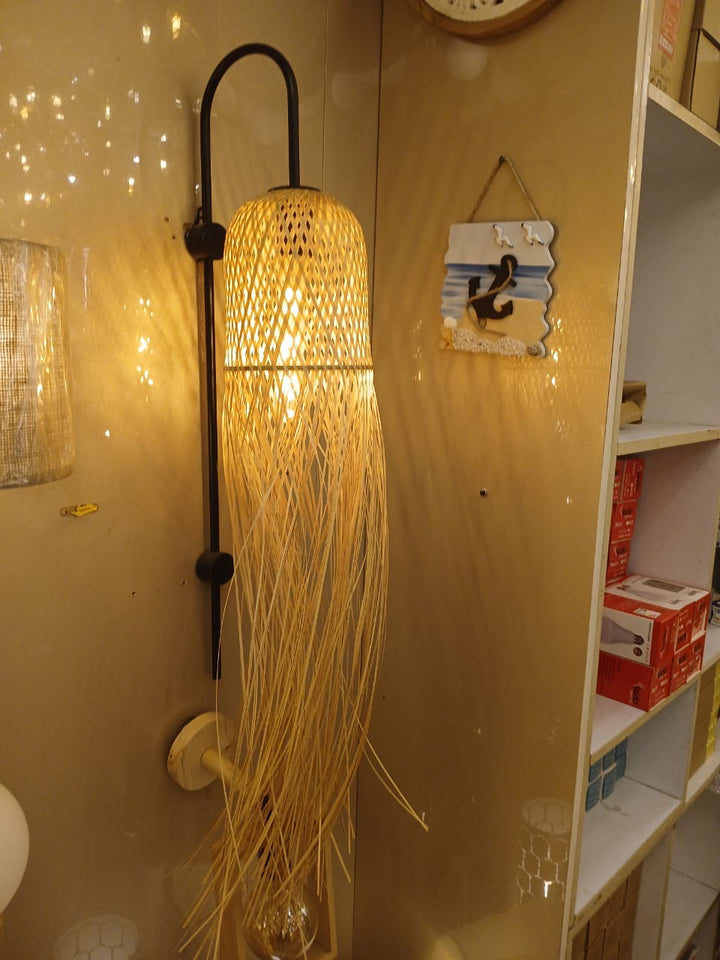 Rustic Woven Wall Sconce