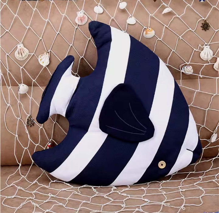 Striped Fish Cushion