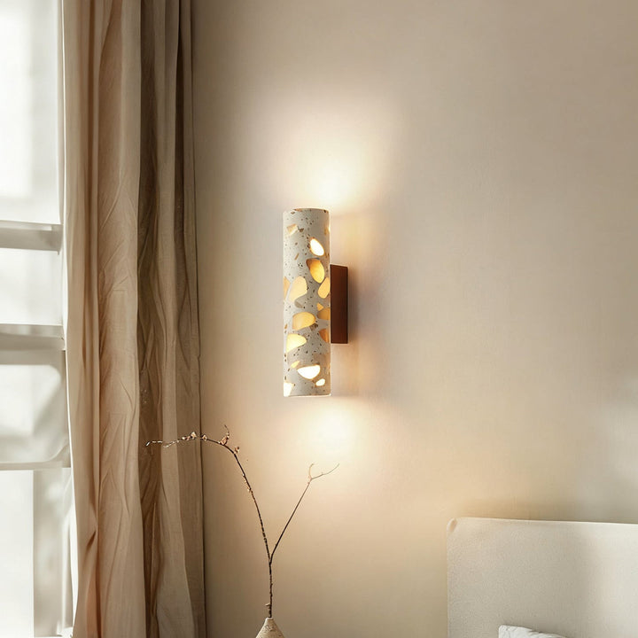 Speckled Terrazzo Wall Sconce
