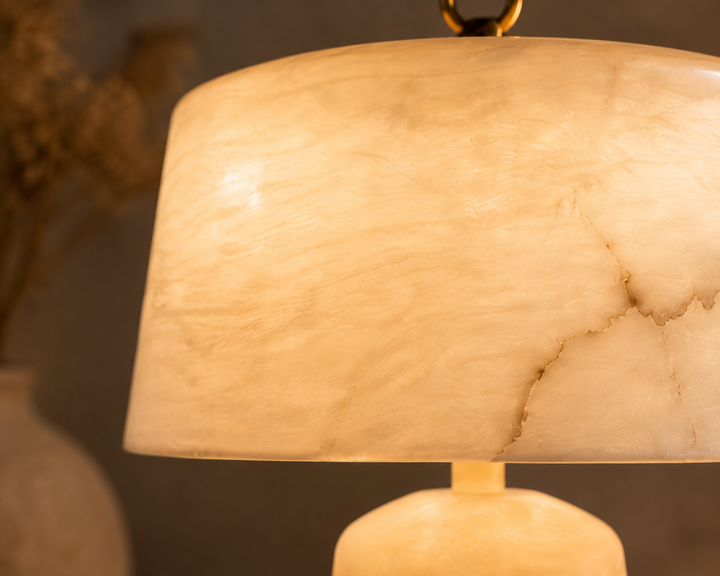 Spanish Alabaster Table Lamp