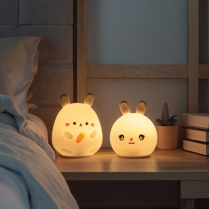 Cute Bunny Silicone LED Night Light