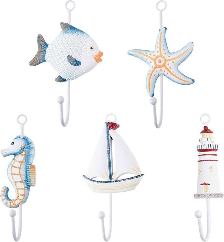 Nautical Wall Hooks Set of 3