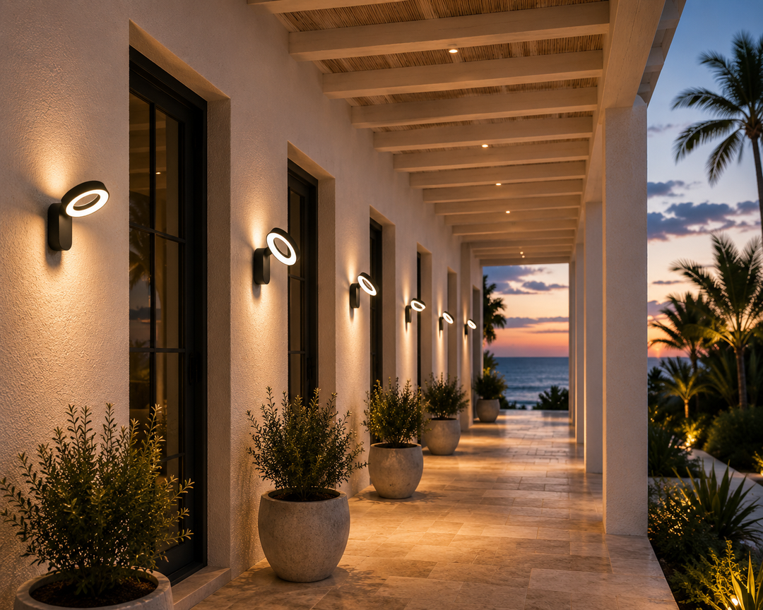 Adjustable Halo Wall Light