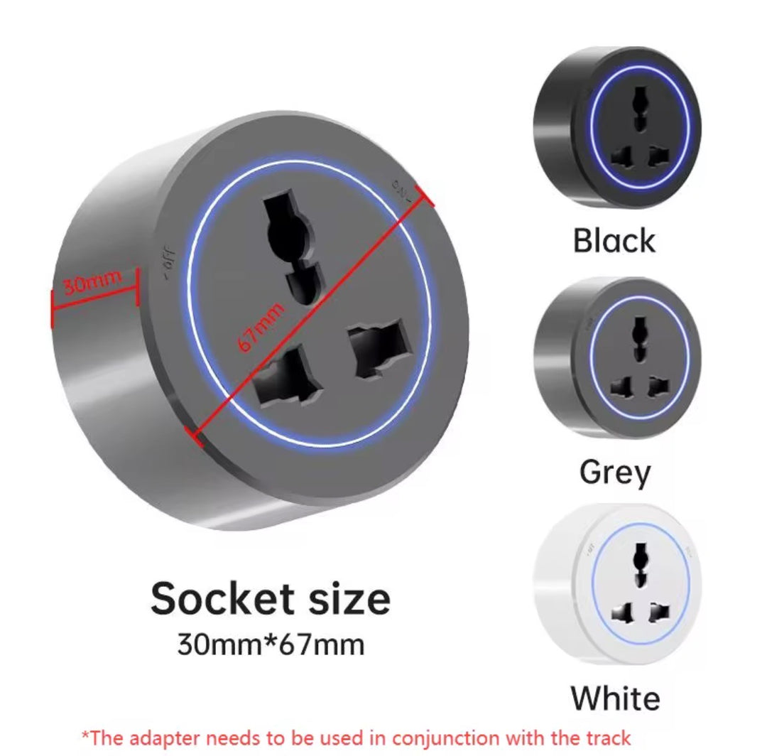 Universal Track Socket Adapter