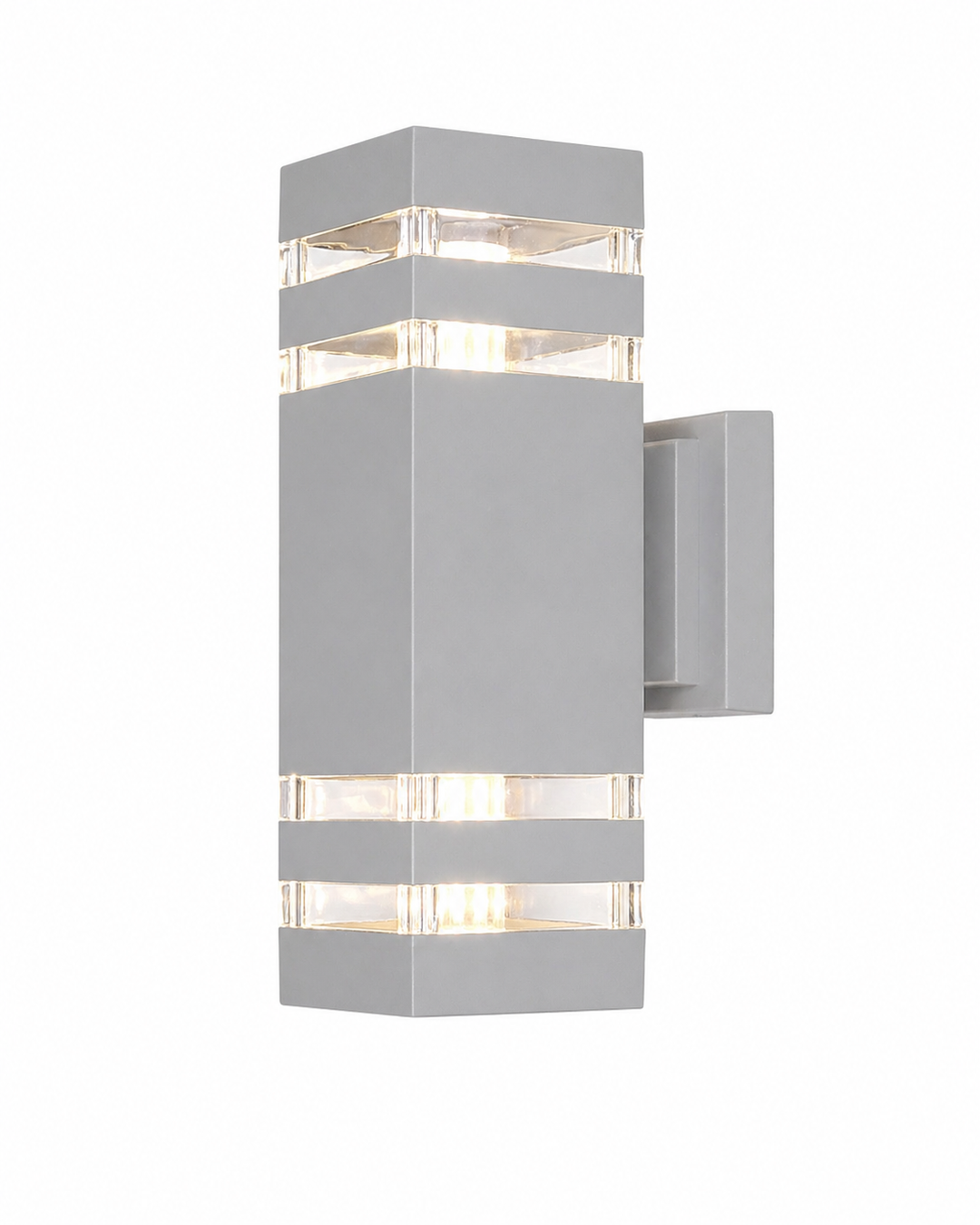 Modern White Outdoor Wall Light